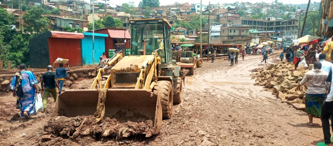 Sud-Kivu/ Infrastructures : l’Office des Voiries et Drainage ( OVD) devant des contraintes sur la route chez KIBONGE.