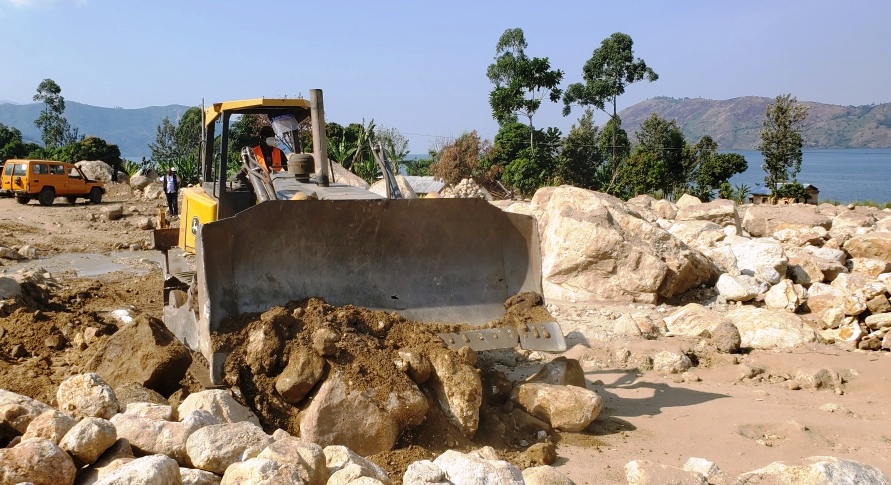 L’Office des Routes et le Bureau Technique de Contrôle satisfaits de travaux en cours à Bushushu.