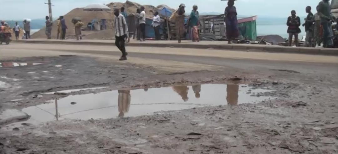 BUKAVU: La dégradation du tronçon routier Place de l’independance-Bagira s’accélère.