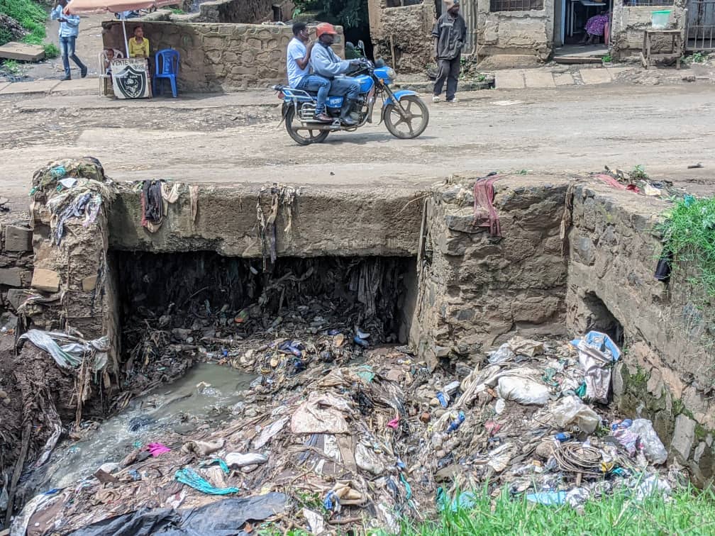 Bukavu : le tronçon Limanga-Ancienne coopérative menacé par un géant collecteur