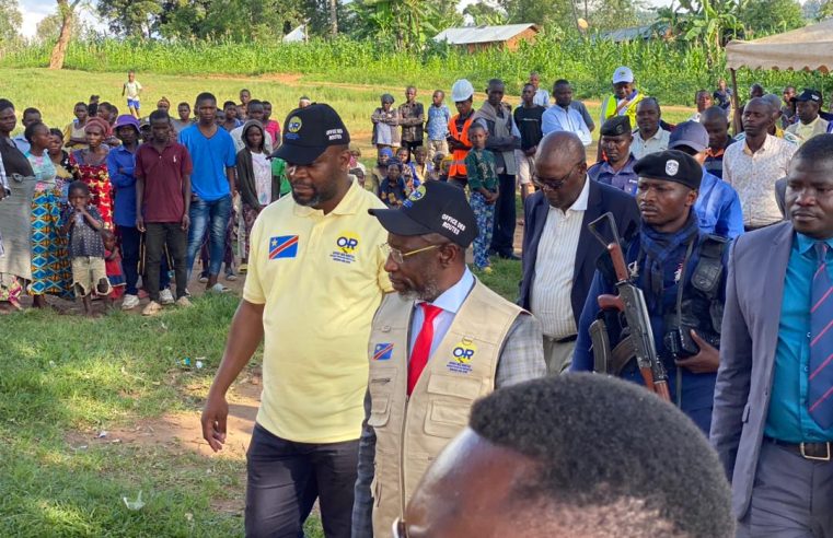 Lancement de travaux de réhabilitation de la route provinciale reliant la chefferie NTAMBUKA et RUBENGA.