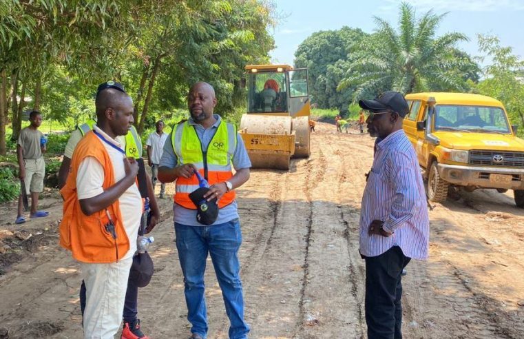 SUD-KIVU : Une délégation Gouvernement Provincial-Office des Routes en mission d’inspection sur la RN5 en territoire de Fizi.