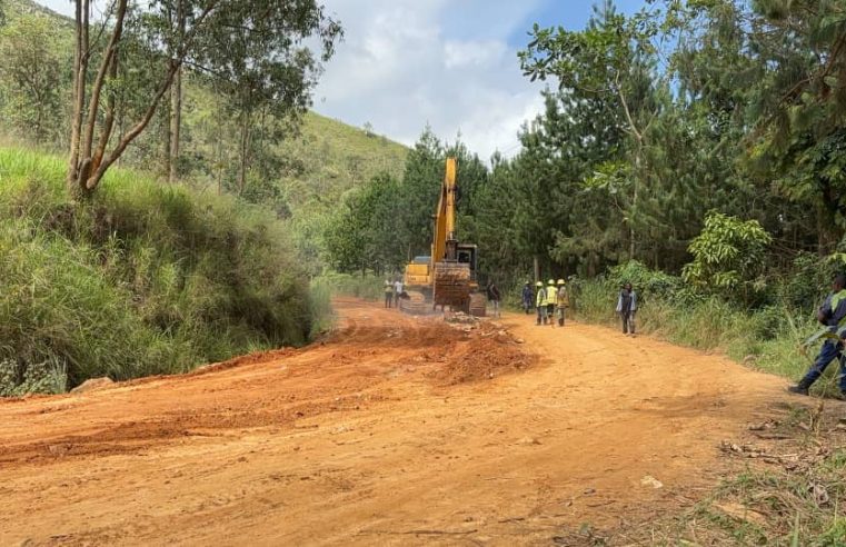 Début des travaux de réhabilitation ponctuelle sur la RN5 à Businga