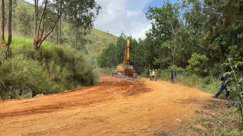 Début des travaux de réhabilitation ponctuelle sur la RN5 à Businga