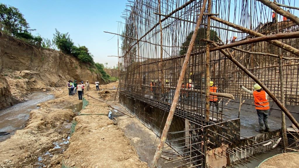 Sud-Kivu: Les travaux de construction des 3 ponts sur la RN5 vont bon train.